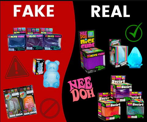 Authentic vs counterfeit packaging check