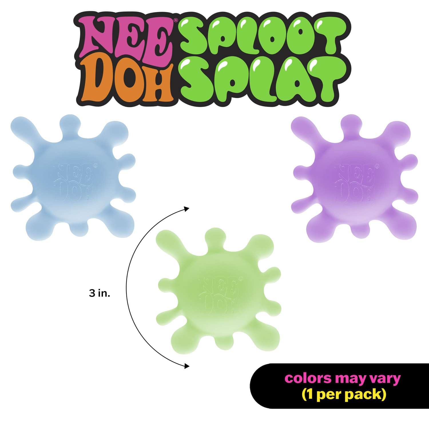 NeeDoh Sploot Splat sensory fidget